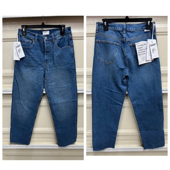 Boyish TheTOMMY Stretch Jeans Sz 27 Highrise Straight in BIG BLUE - Picture 2 of 10